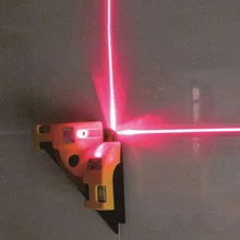 90 градусов прямоугольный вертикальный горизонтальный мелок линия проекции уровень инструмент для полов CLH@ 8