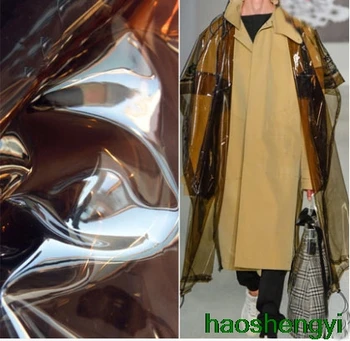 

Retro mirror high transparent clothing bag waterproof creative fabric