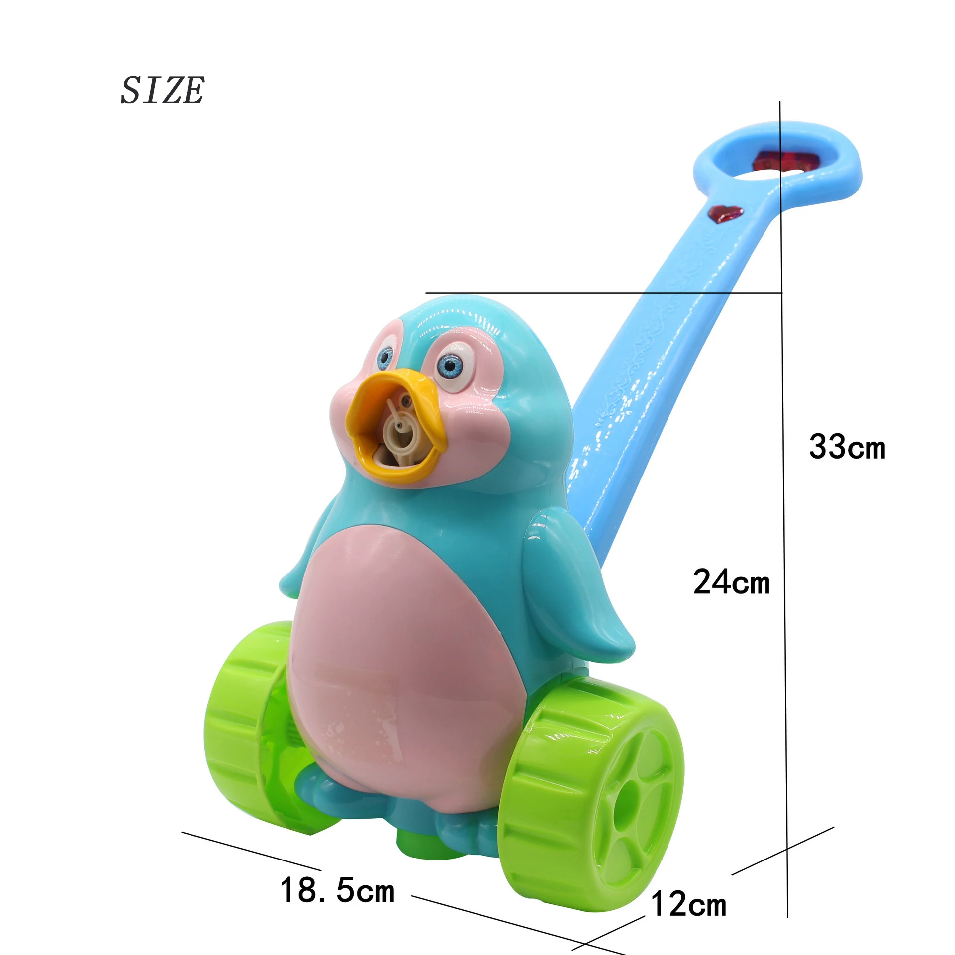Мыльные пузыри с пингвином для автомобиля, пузырьки для малышей на открытом воздухе, электрические детские игрушки