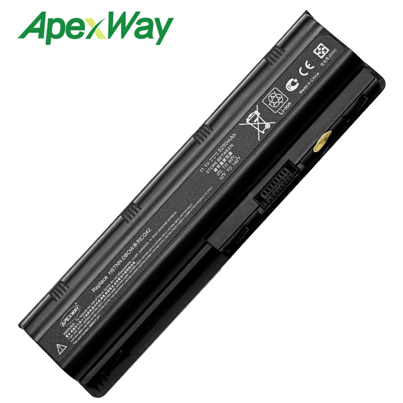 ApexWay ноутбук Батарея для HP 430 431 435 630 631 635 636 650 655 Тетрадь ПК G32 G72t G56 G62M G62X G7T G42T Envy 15
