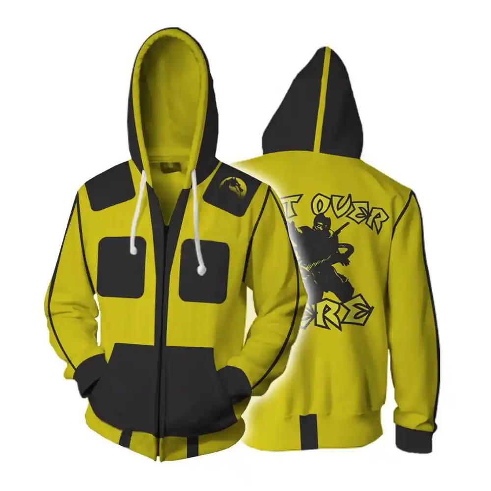 scorpion mortal kombat hoodie