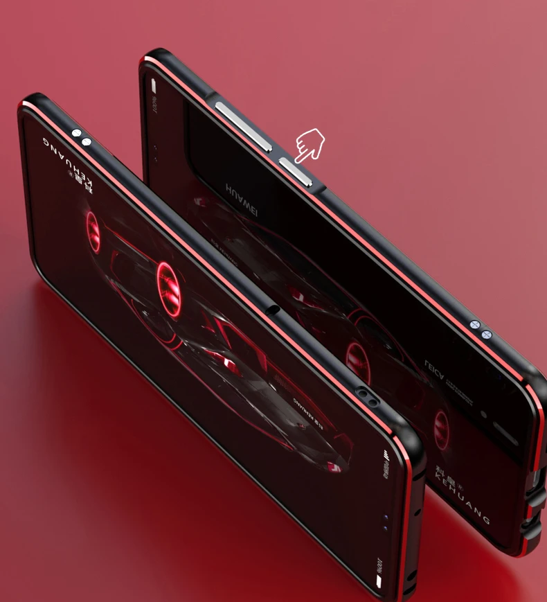 Роскошный ультра тонкий алюминиевый металлический бампер чехол для huawei mate 30 противоударный жесткий защитный чехол для телефона для huawei mate 30 Чехол