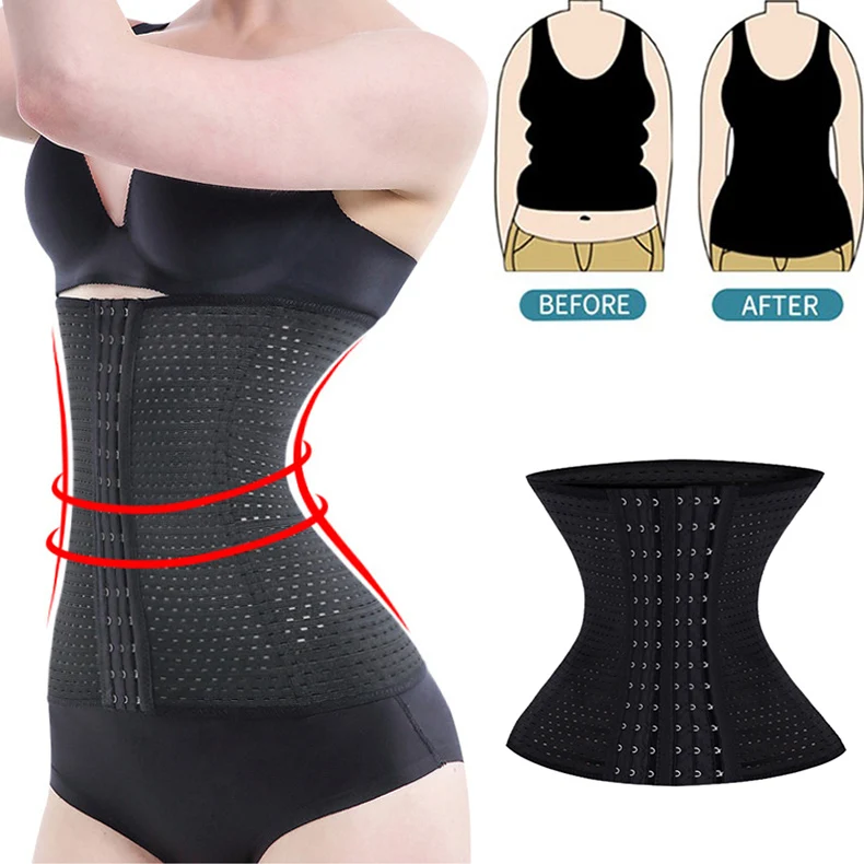 honeylove shapewear Corset Waist Trainer Binders Shapers Slimming Underwear Belly Slimming for Women Modeling Strap Reductive Girdle Belt assets by spanx