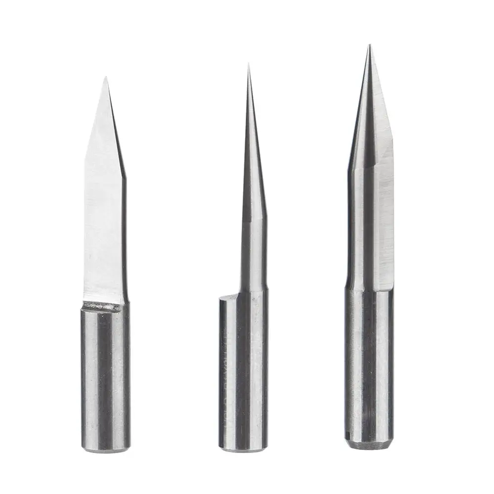 TIDEWAY 6 мм плоская Нижняя Гравировка сверла фрезерные инструменты с ЧПУ V