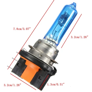 

6000k super bright A Pair 12V 55w Car Automobile H15 Halogen White Headlight Bulb DRL HID For BMW/Ford Golf Mk6 MK7/ Audi etc