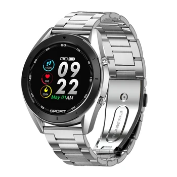

Ottwn DT99 Smart Watch IP68 Waterproof Round HD Color Screen ECG Detection Changeable Dials Smart watch Fitness Tracker Unisex