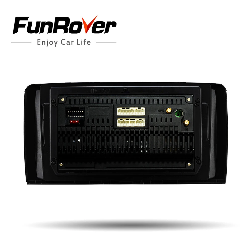 Top Funrover android 9.0 IPS+2.5D car dvd radio stereo multimedia For Mercedes/Benz/AMG Class W251 R280 R300 R350 R63 gps navigation 5