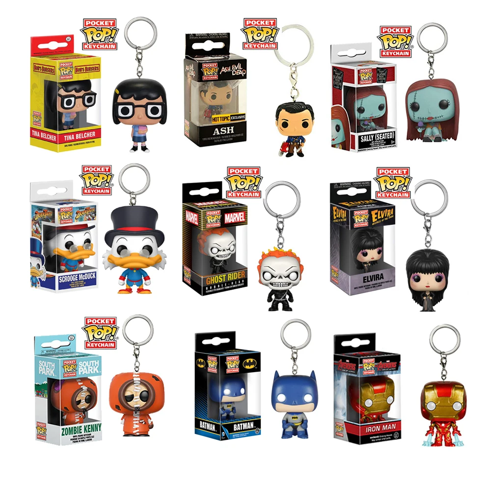 FUNKO POP Новинка Тина белшер пепел Салли Скрудж McDUCK CHOST RIDER ELVIRA ZOMBIE фигурки модель