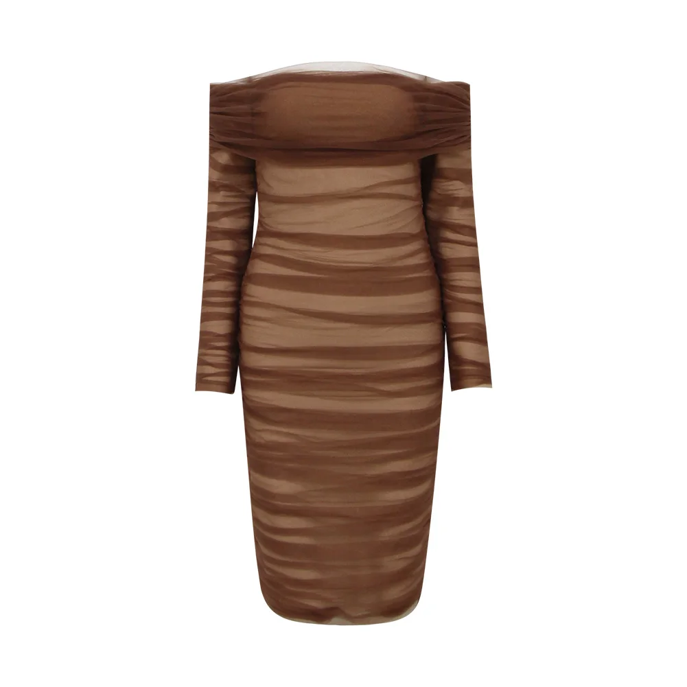 Elegant Sexy Dress New Women Bodycon Bandage Dress Club Party Dresses Clothes Summer Long Sleeve Vestidos