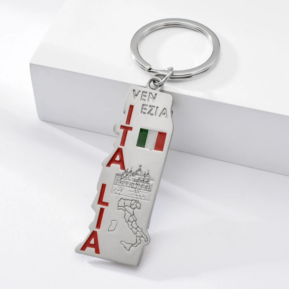 01 Vicney новейший Italia клипер для ногтей брелок VENEZIA брелок на ключи в форме буквы итальянские сувениры для женщин мужчин друзей подарки брелок для ключей - Цвет: 01