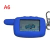 A6 2-way LCD Remote Control Key Fob Keychain + Silicone Key Case for Russian Version Starline A6 Two Way Car Alarm System ► Photo 3/6