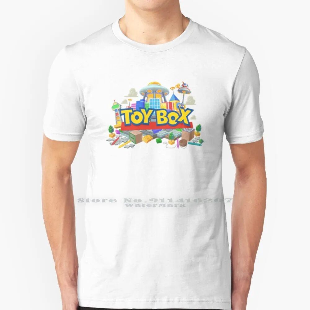 Kh3 Toy Box T Shirt 100% Puro Cotone Toy Box Bambini Bambini Kingdom Hearts Sora Senza Cuore Keyblade Graffiti Semplice E Pulito