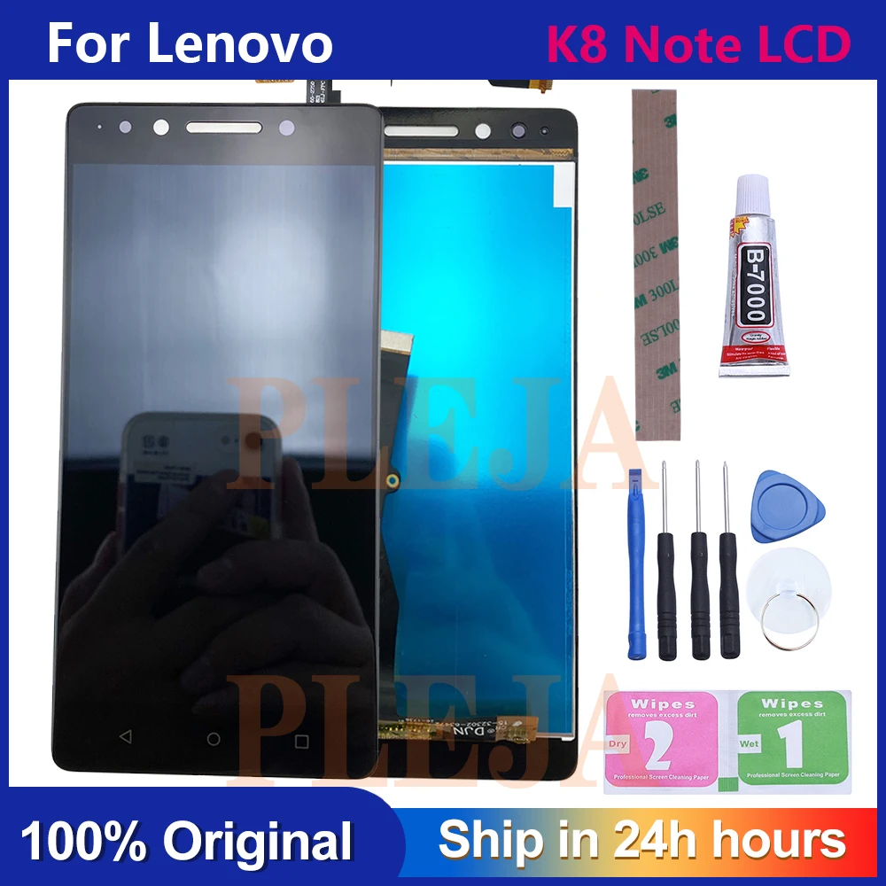 Оригинальный ЖК-дисплей и сенсорный дигитайзер для Lenovo K8 note 5 дюйма 1080P | Мобильные