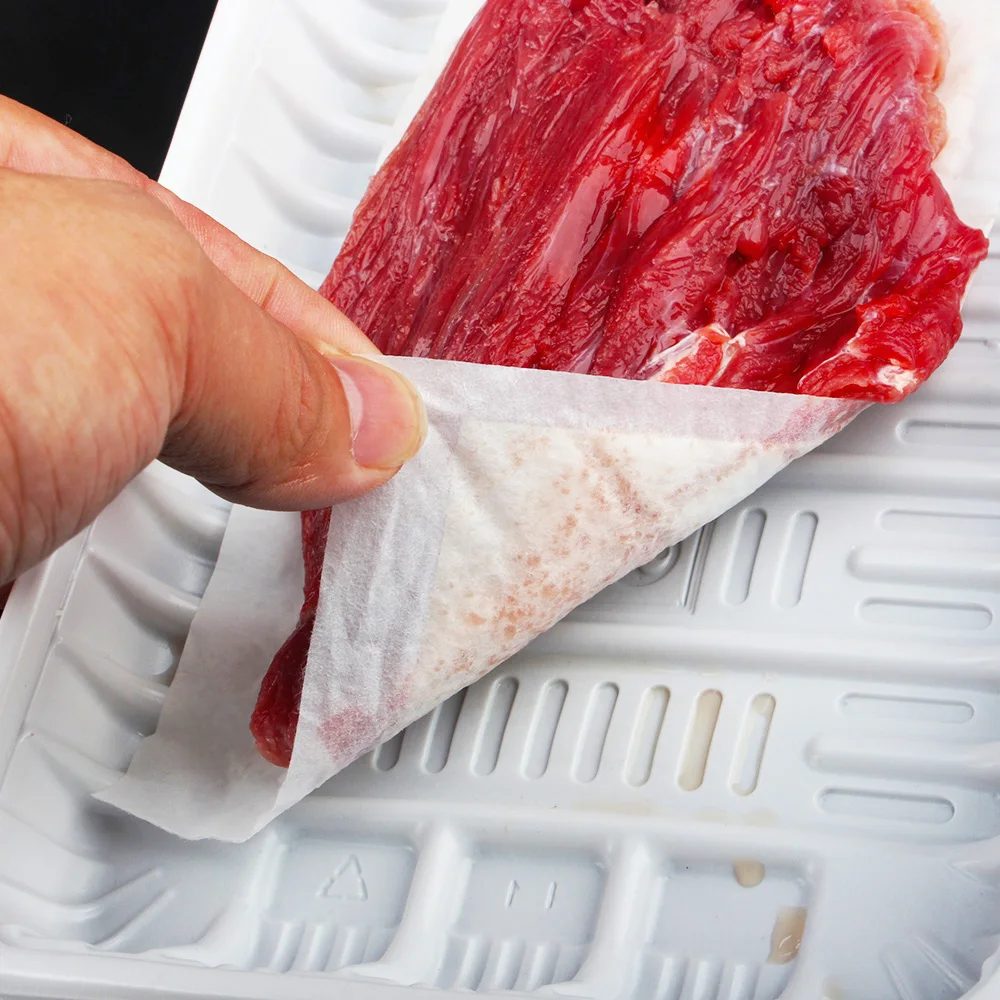 Ropa Acuoso Desbordamiento Misurce-almohadilla absorbente desechable para carne de aves de corral,  bandeja de embalaje de alimentos, 3000 unidades, 160x110mm, 50ml _ -  AliExpress Mobile