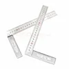 Aluminum alloy square ruler right angle 90 Turning ruler Woodworking ruler Steel turning ruler measuring tools gauge ► Photo 2/6