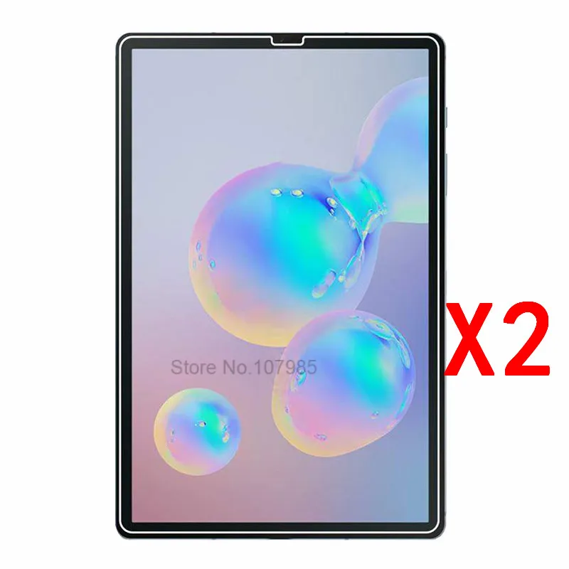 2 X Экран протектор Закаленное Стекло для Samsung Galaxy Tab S6 10,5 SM-T860 SM-T865 T860 T865 планшет защитный Стекло с уровнем твердости 9H HD