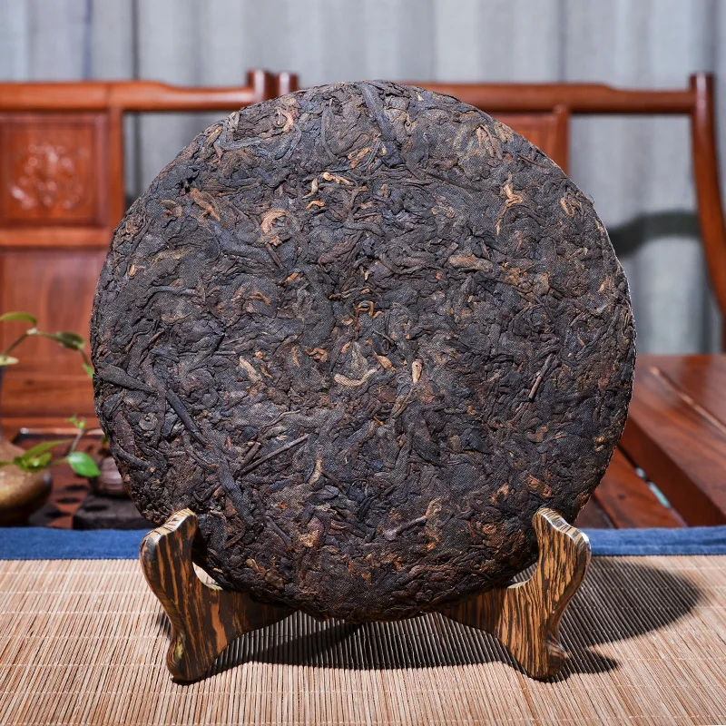 357g China Yunnan Oldest Ripe Pu'er Tea Down Three High Clear fire Detoxification Beauty For Lost Weight Green Food