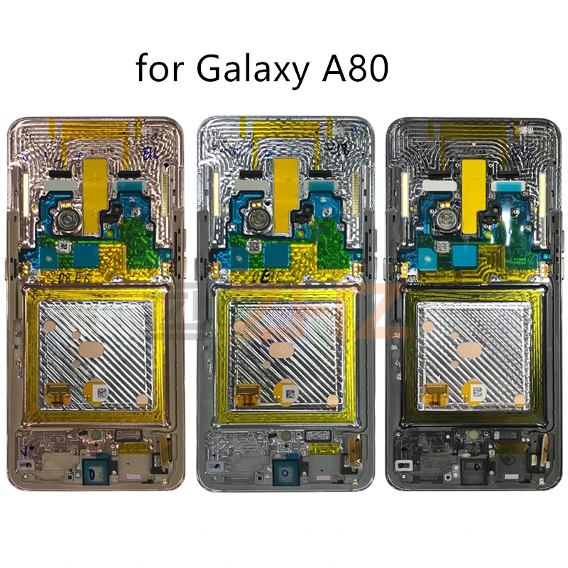 Super AMOLED для samsung galaxy A80 ЖК-дисплей кодирующий преобразователь сенсорного экрана в сборе A90 A805 SM-A805F/DS для samsung A90 lcd