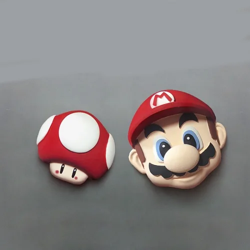 Автомобильный освежитель воздуха Mario с зажимом для выхода кондиционера, диффузор для духов Super Mario, украшение для автомобиля, аксессуары - Название цвета: 2pcs
