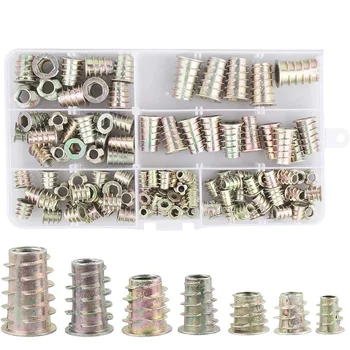 

Thread insert Nuts Nuts Hexagon Nut Screw Inserts From Screw Nut Sort Nut (120 pieces)