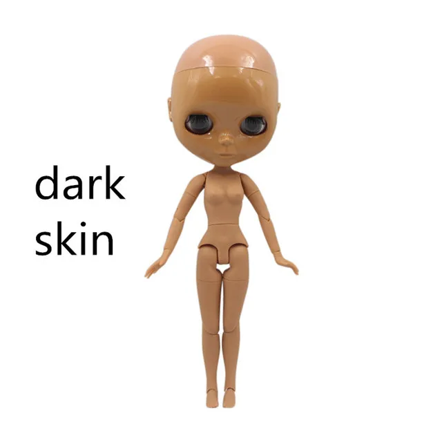 factory blyth doll joint body bjd toy without makeup shiny face for cutom doll DIY 19