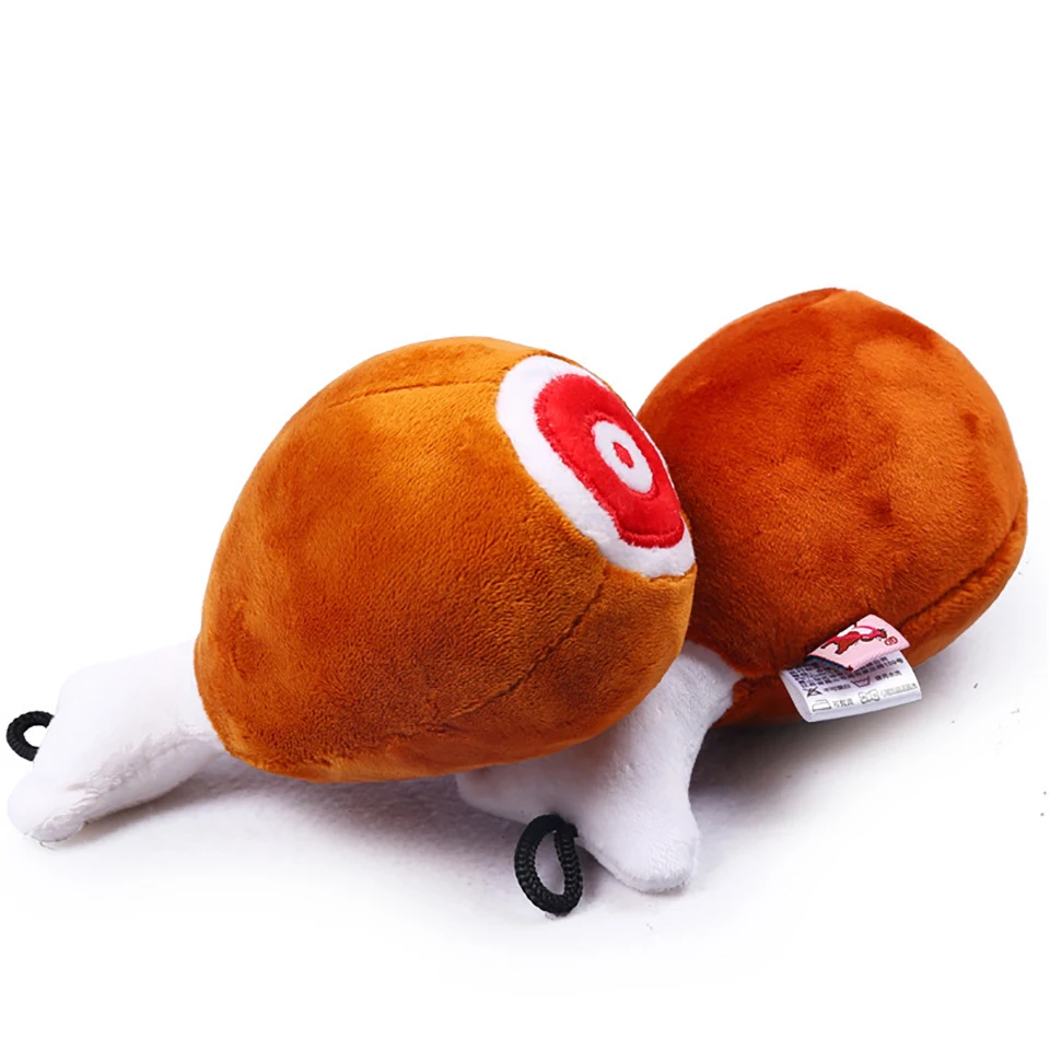 Игрушка для домашних животных большая курица Бедро игрушка товары для собак устойчивая к укусам пищалка плюшевая игрушка продукция для домашних животных плюшевая собака игрушка жевательная игрушка для собак