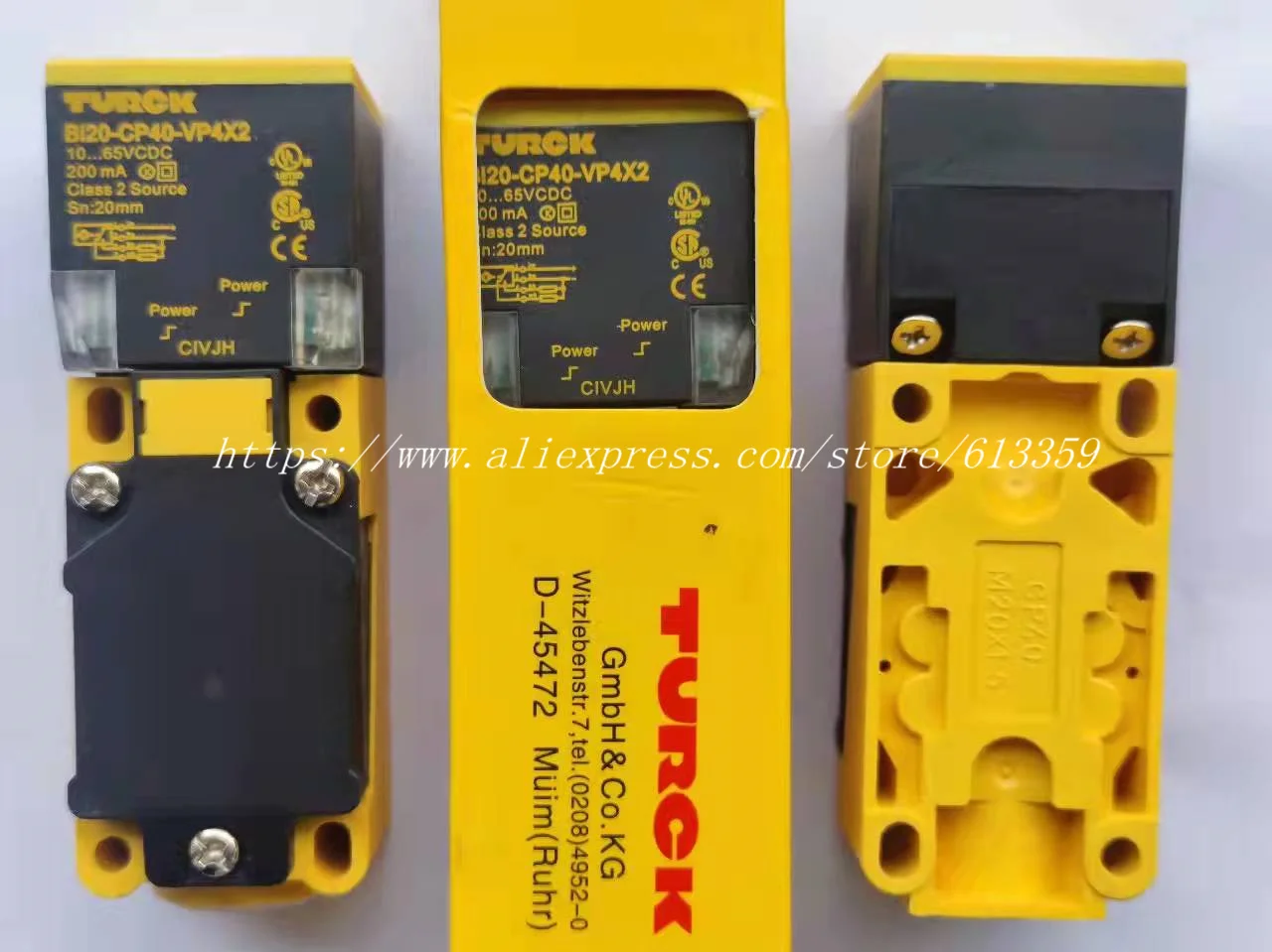 Brand New TURCK NI20NF-CP40-VP4X2-H1141 Proximity Switch Sensor 