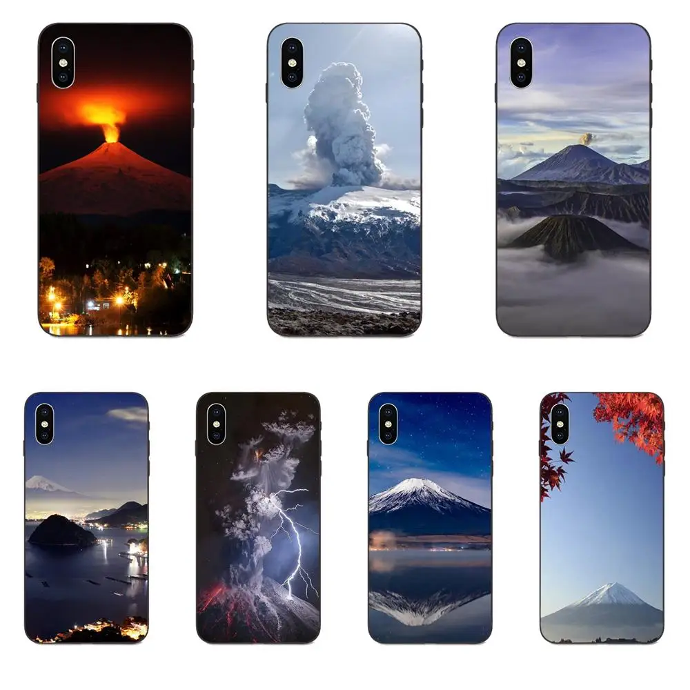 Для Huawei Honor 5A 6A 6C 7A 7C 7X 8 8A 8C 8X 9 9X 10 10i 20 Lite Pro Роскошные элитные чудеса природы вулкан |