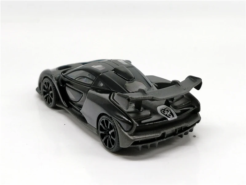 Мини GT 1: 64 Mc Laren Senna оникс Игрушечная машина из сплава игрушки для детей литой модельный автомобиль подарок на день рождения