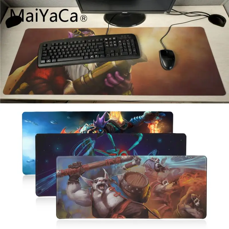 MaiYaCa Cool New Dota 2 Comfort Mouse Mat Gaming Mousepad Big Promotion Russia mouse pad xl Keyboar