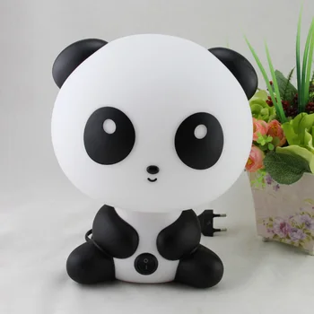 

Night Sleeping Lamp Baby Room Panda/Rabbit/Dog/Bear Cartoon Light Kids Bed Lamp for Gifts US/EU Plug TB Sale