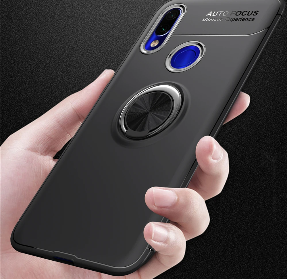Чехол для телефона Xiaomi Redmi 6 6A 6Pro S2 K20 K20Pro мягкая задняя крышка из ТПУ с кольцом на