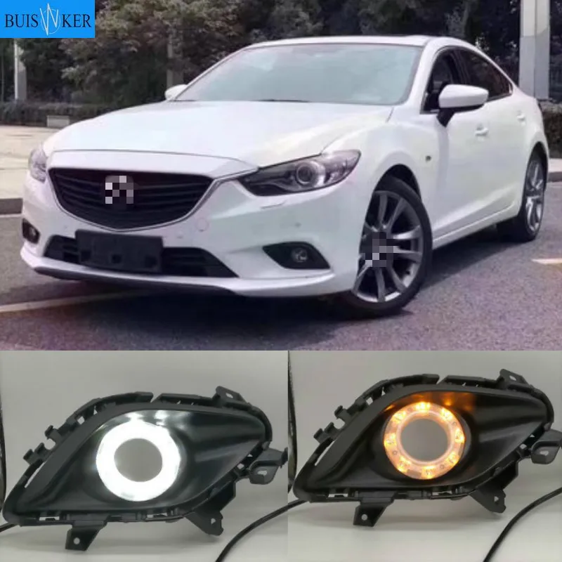 

2 шт., водонепроницаемые противотуманные фары для Mazda 6 Atenza 2014-2016