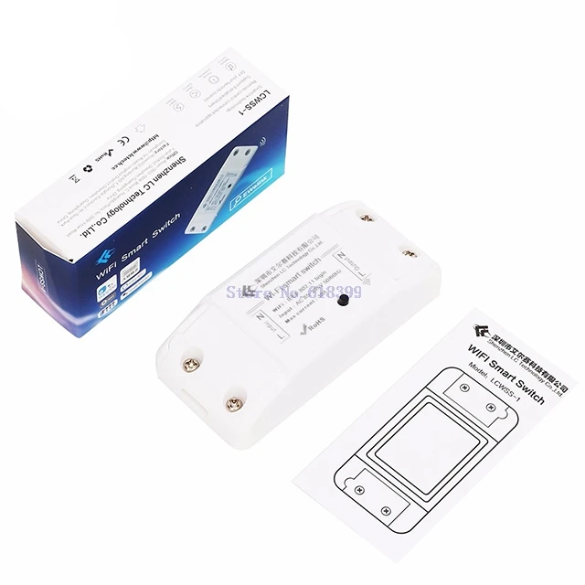 

A7-- AC 220V Power Switch Wireless Remote Automation Controller WIFI Relay Module APP DIY Smart Home