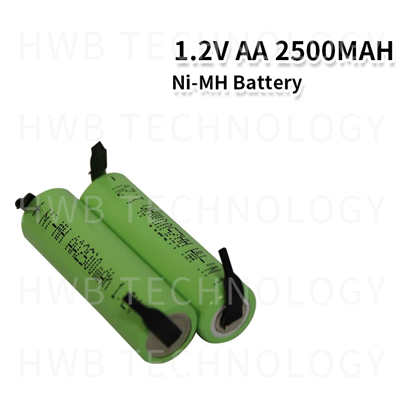 4 шт./лот Оригинальный Новый Ni MH 1 2 V AA 2500mAH аккумуляторные батареи ремень сварочная
