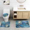 Sea World Printed Bath Mat Toilet Creativity Bathroom Rug Set Home Decor Bath Mat Shower Curtain Set Bathroom Floor Mat Bath Mat ► Photo 3/6