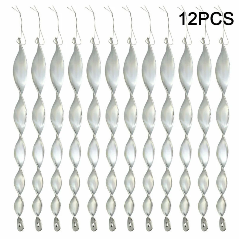 

High Quality 12pcs Orchard Garden Bird Repellent Rotating Rod Garden Terrace Scary Bird Stick