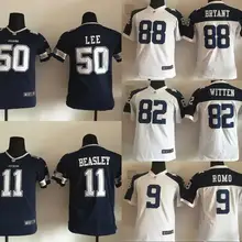 Прошитая молодежная одежда Dallas s для детей 11 Cole besley 50 Sean Lee Вышивка Логотипы Размер s до XL Джерси