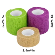 1/3/5 шт Самоклеющиеся эластичные повязки Обёрточная бумага лента эластопласт для лодыжки перста ладони выше колена Поддержка накладки на плечо
