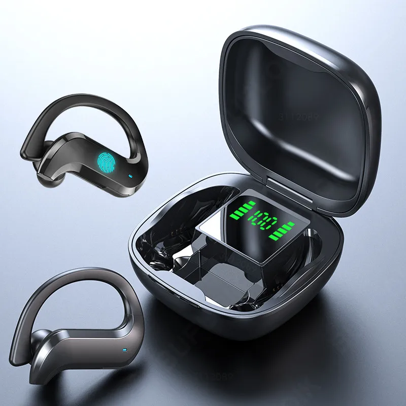 Wireless Headphones Bluetooth Earphones Noise Canceling TWS Sports Waterproof Headset 9D Stereo Wireless Earbuds With Microphone