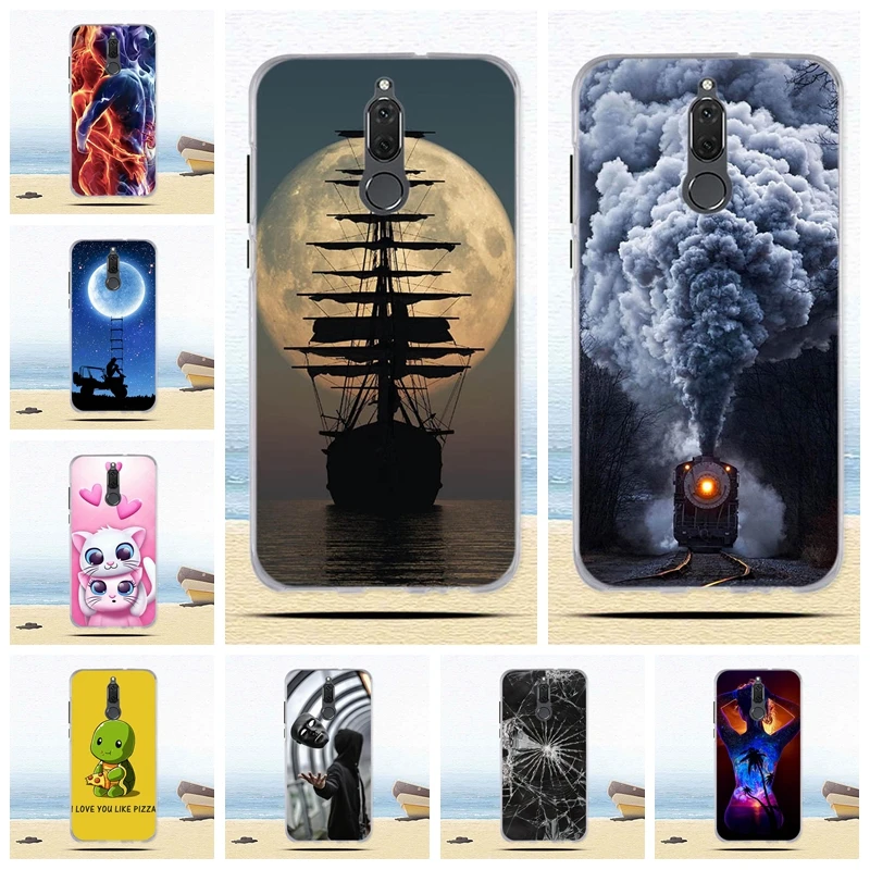 

Shells Case For Huawei Mate 10 Lite / Nova 2i / Maimang 6 / G10 Cases Soft Silicone Back Cover for Huawei Honor 9i Covers Shells