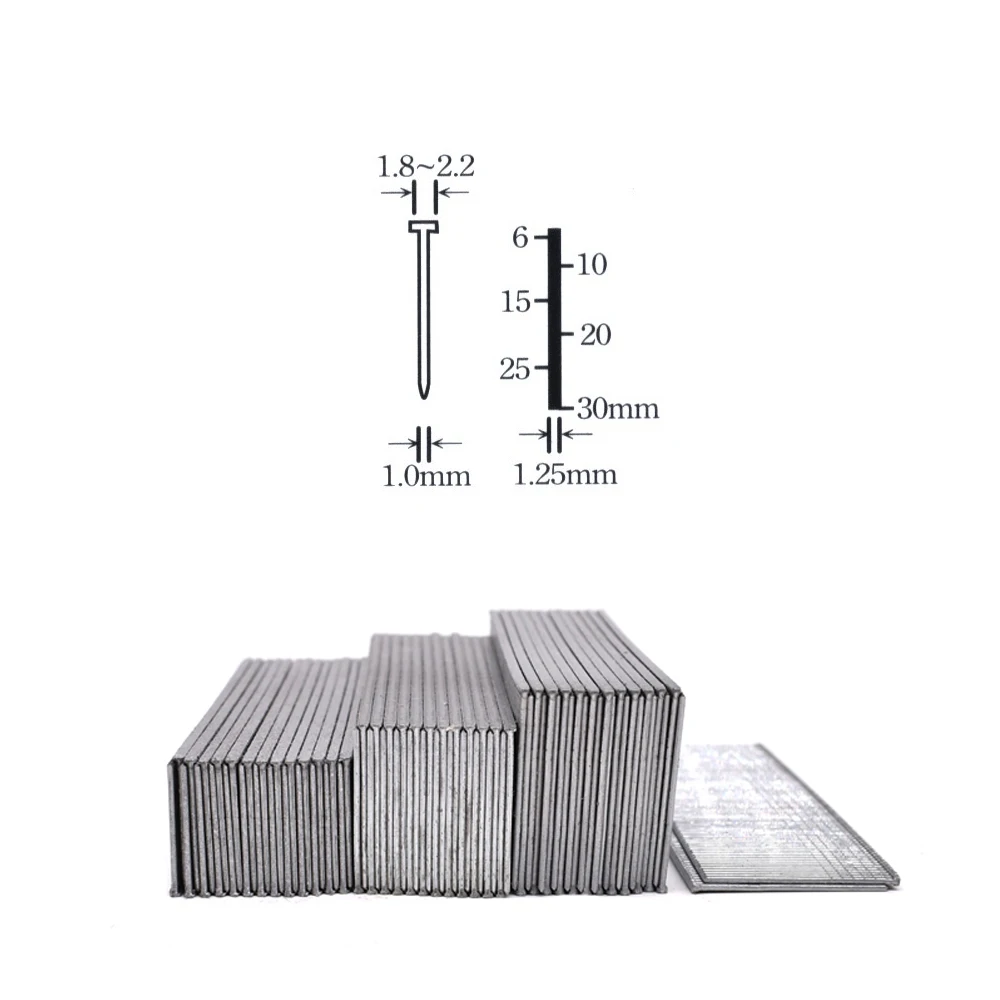 5000Pcs F30 Nail Straight Brad Nails For Electric Nail Gun Air Nails Gun Furniture Woodworking Tool 4