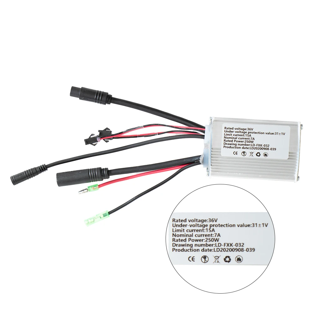 36V15A контроллер без волны для ENA 36V250W Семейный комплект передней ступицы