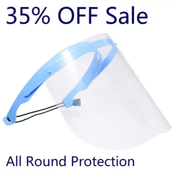 

Kitchen Tool Anti splash Anti Oil Transparent Tool Safety Mouth Mask Full Face Mask 2020 New Item breathing mask