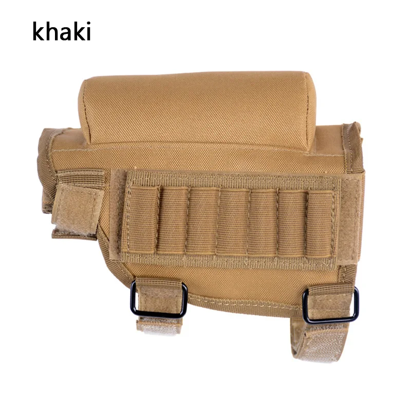 Тактическая Военная винтовка Buttstock разгрузка оболочки патронов сумка держатель