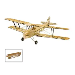 EP мини Tiger Moth Balsa деревянный тренировочный самолет 1 м размах крыльев биплан радиоуправляемый самолет вертолет модель игрушки DIY KIT/PNP для