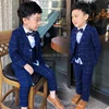 Costume de mariage pour garçons, motif floral, pour enfants, tenue de soirée formelle, Tuxedo, bonne qualité ► Photo 1/6