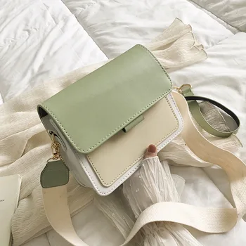 

SMOOZA Mini Lederen Crossbody Tassen Voor Vrouwen 2019 new Groene Keten Schouder Tas Dame Reizen Portemonnees en Handtassen bag