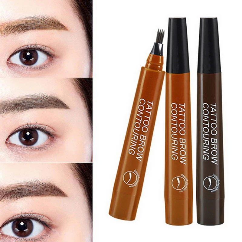 

Liquid Eyebrow Pencil Not-faint Waterproof Long Lasting Optional for Girls WH998