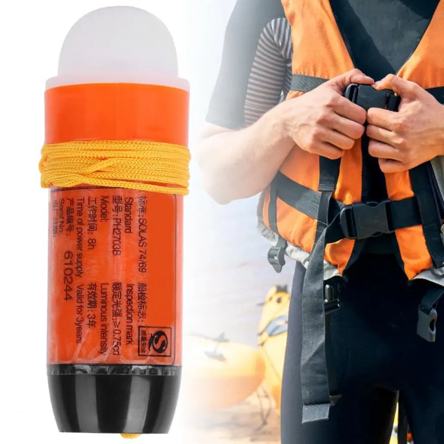 Life Jacket Light Tahan Lama Kompak Lithium Battery Life Jacket Light